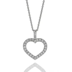 David-Andersen Kun Anheng-Anheng, Classic Diamanthjerte (1,00 Ct)