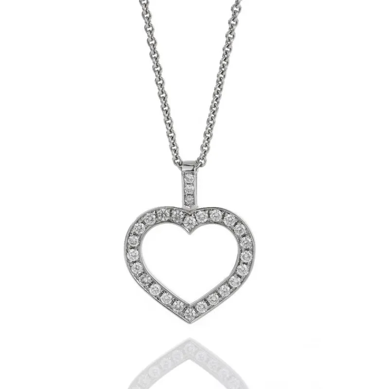 David-Andersen Kun Anheng-Anheng, Classic Diamanthjerte (1,00 Ct)