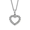 David-Andersen Kun Anheng-Anheng, Diamanthjerte 0,50 Ct