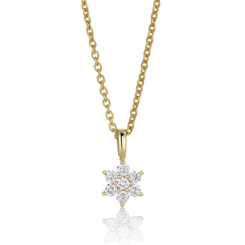 David-Andersen Kun Anheng-Anheng, Diamantstjerne 0,24 Ct