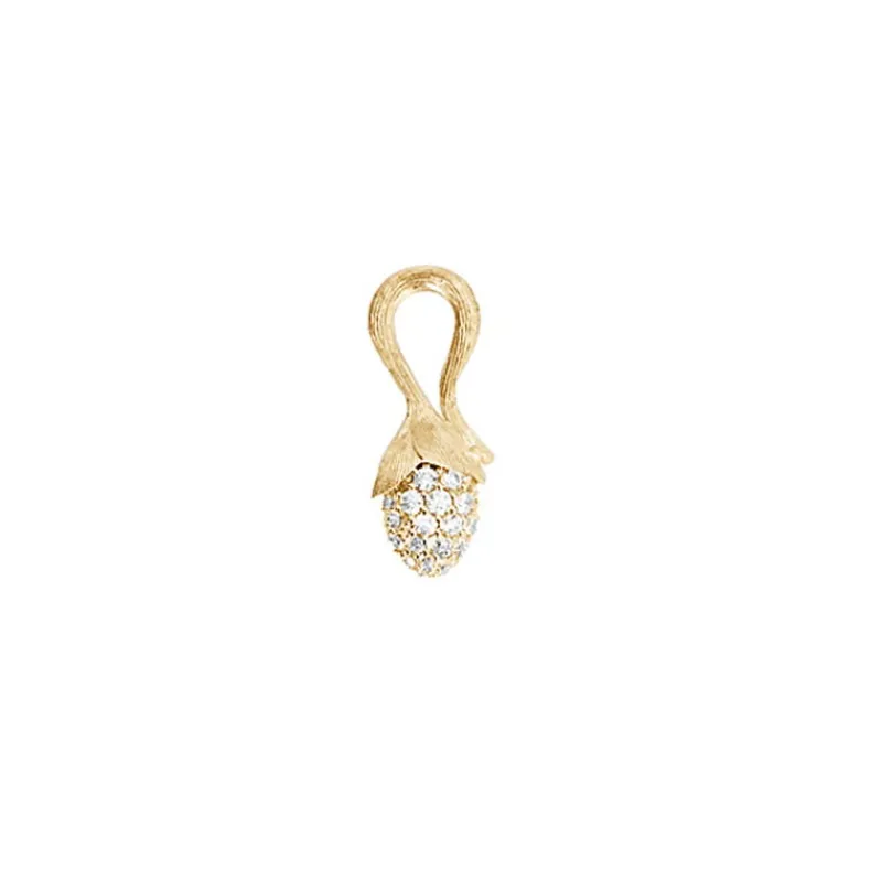 Ole Lynggaard Copenhagen Kun Anheng-Anheng, Lotus Spire Pave Mini