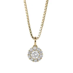 David-Andersen Kun Anheng-Anheng, Rosett Med Diamanter 0,50 Ct