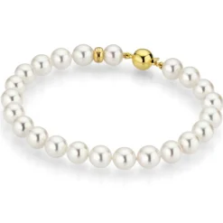 Gellner Perlearmbånd-Armbånd, Akoyaperler 7-7,5 Mm