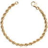 David-Andersen Gullarmbånd-Armbånd, Cordel 4,4Mm
