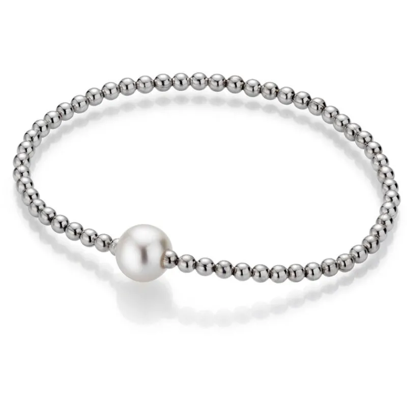 Gellner Sølvarmbånd-Armbånd, Flex Ferskvannsperle