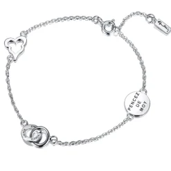 Efva Attling Sølvarmbånd-Armbånd, Mini Love