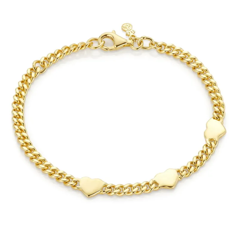 David-Andersen Sølvarmbånd-Armbånd, Panserhjerte