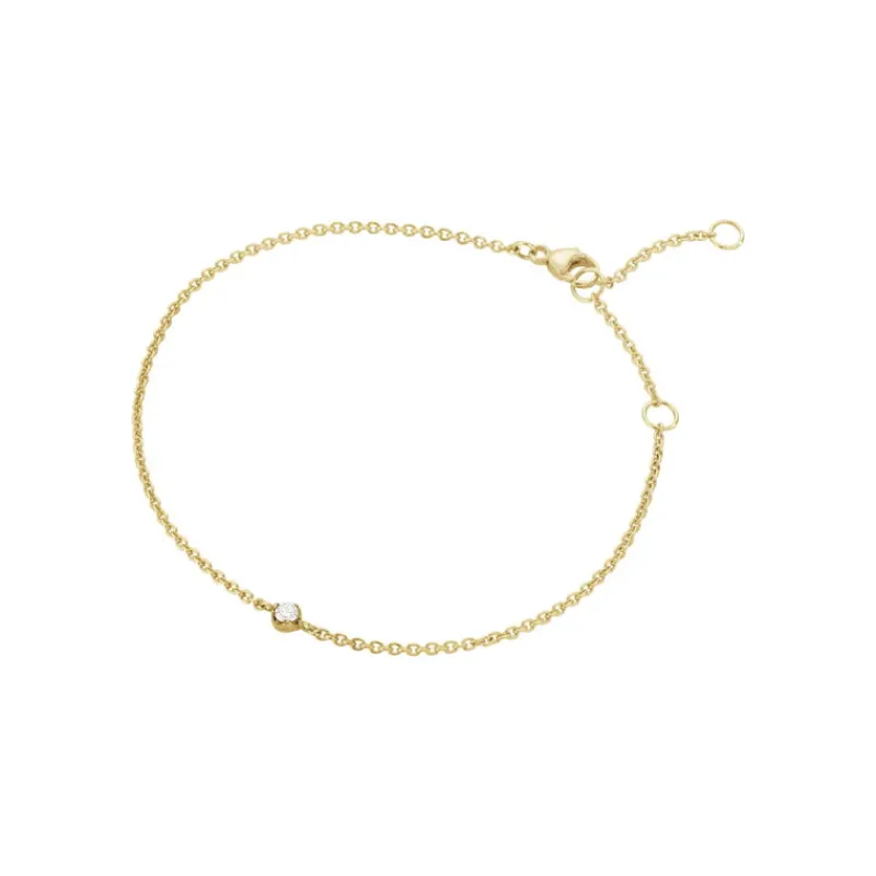 Georg Jensen Gullarmbånd-Armbånd, Signature Diamonds