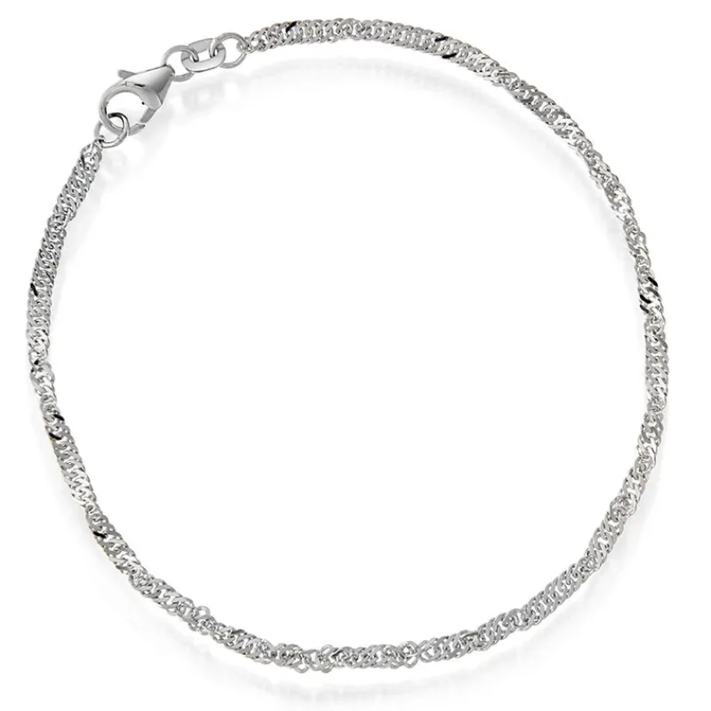 David-Andersen Gullarmbånd-Armbånd, Singapore 2,2 Mm