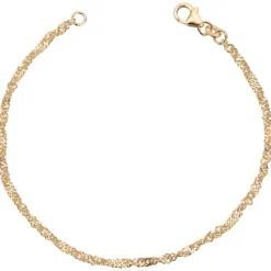David-Andersen Gullarmbånd-Armbånd, Singapore 2,2 Mm
