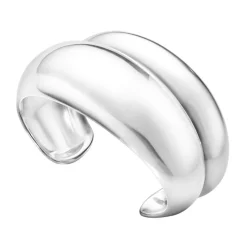 Georg Jensen Sølvarmbånd-Armring, Curve (Medium)