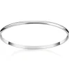 David-Andersen Sølvarmbånd-Armring, Hvelvet/Buet 3Mm