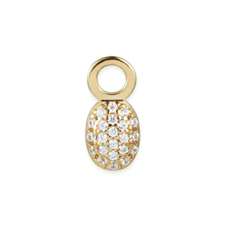 Efva Attling Vedheng Til Ørepynt-Charm, Love Bead Diamanter