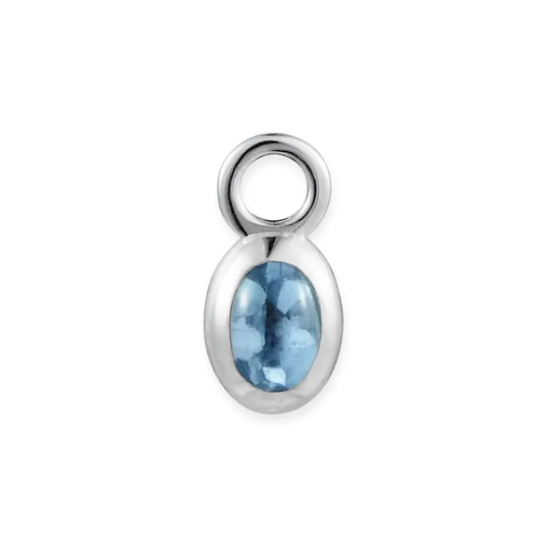 Efva Attling Vedheng Til Ørepynt-Charm, Love Bead Topas