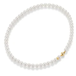 Gellner Halssmykker Med Perle-Kjede, Akoyaperle 7-7,5 Mm
