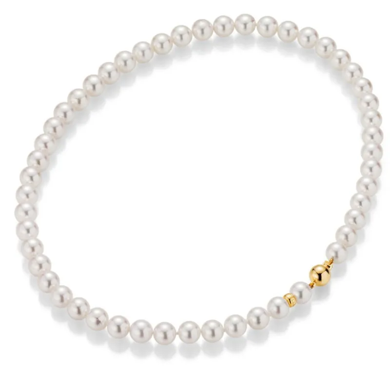 Gellner Halssmykker Med Perle-Kjede, Akoyaperler 8-8,5 Mm