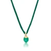 Nanis Anheng Med Kjede-Kjede, Amuleti Gronn Aventurine