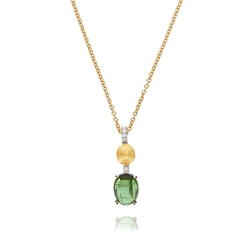 Nanis Anheng Med Kjede-Kjede, Dancing Tourmalines Gronn