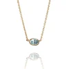 Efva Attling Anheng Med Kjede-Kjede, Love Bead Topaz