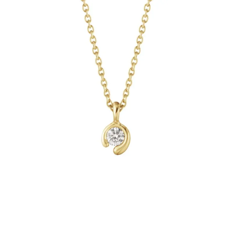 Georg Jensen Anheng Med Kjede-Kjede, Mercy 0,05 Ct