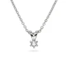 David-Andersen Halssmykker Til Barn-Kjede, Min Forste Diamant 0,05 Ct