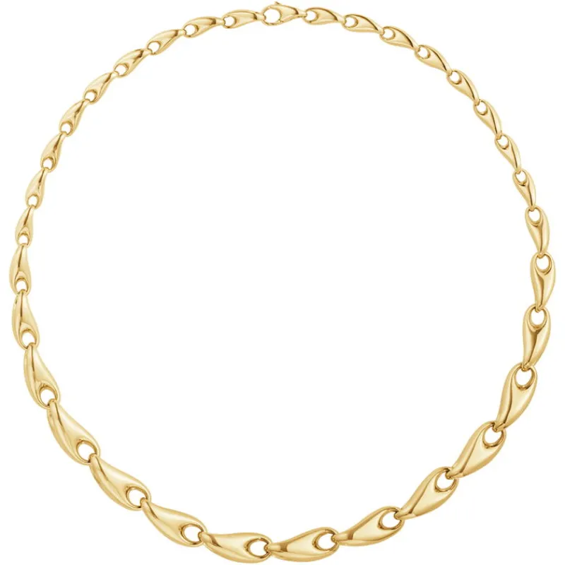 Georg Jensen Halssmykker I Sølv-Kjede, Reflect