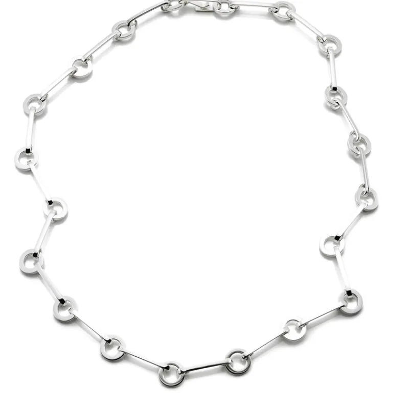 Efva Attling Halssmykker I Sølv-Kjede, Ring Chain