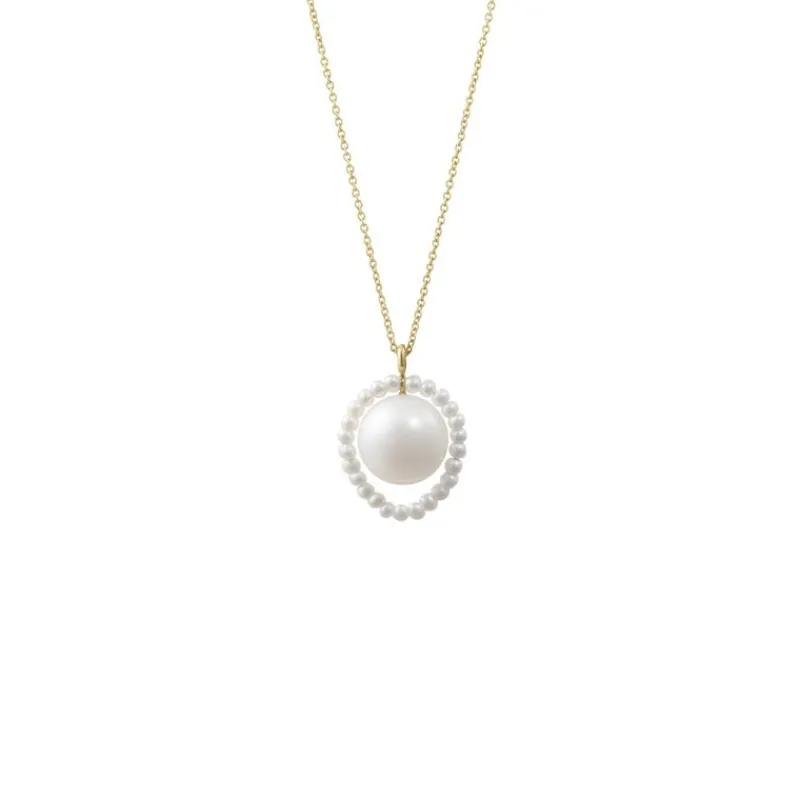 Sophie Bille Brahe Halssmykker Med Perle-Kjede, Soleil Perle
