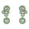 Georg Jensen Sølvøredobber-Orepynt, Daisy Gronn