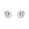 Georg Jensen Sølvøredobber-Orepynt, Daisy Hvit