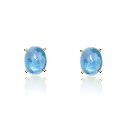 Nanis Gulløredobber-Orepynt, Dancing Azure London Bla Topas