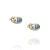 Efva Attling Gulløredobber-Orepynt, Love Bead Topas
