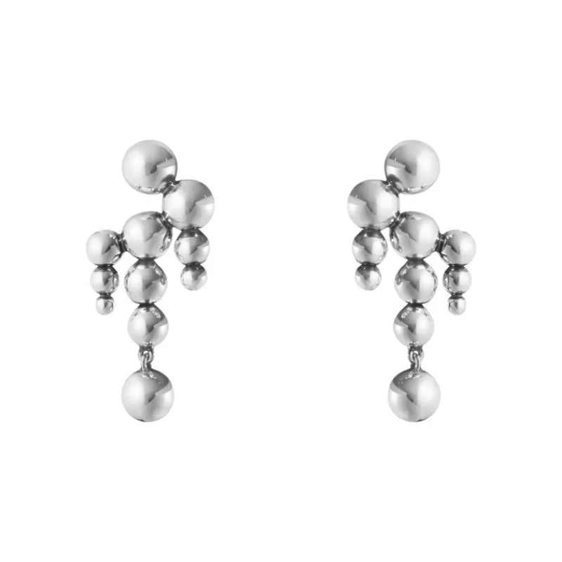 Georg Jensen Sølvøredobber-Orepynt, Moonlight Grape Sma