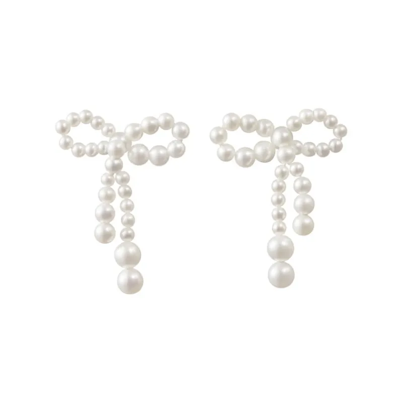 Sophie Bille Brahe Perleøredobber-Orepynt. Rosette De Perles