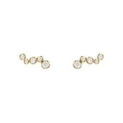 Georg Jensen Gulløredobber-Orepynt, Signature Diamonds