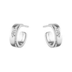 Georg Jensen Gulløredobber-Øreringer, Fusion (Sma)