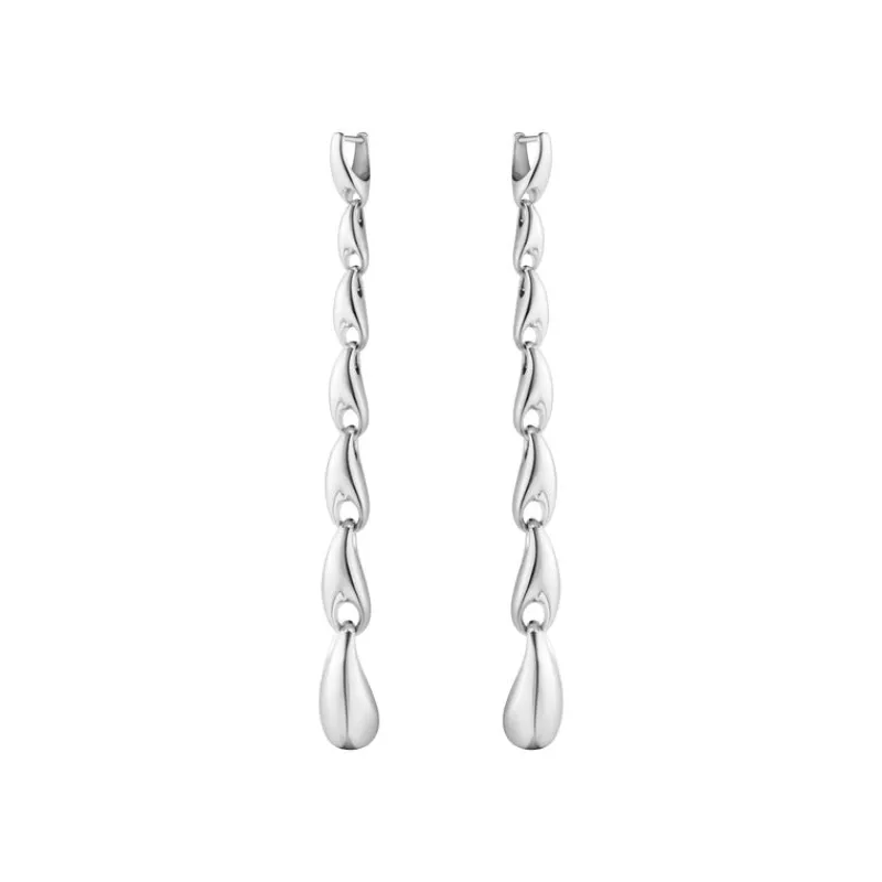 Georg Jensen Sølvøredobber-Øreringer, Reflect