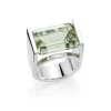 David-Andersen Sølvringer-Ring, D-A Arkiv 1970 Prasiolitt