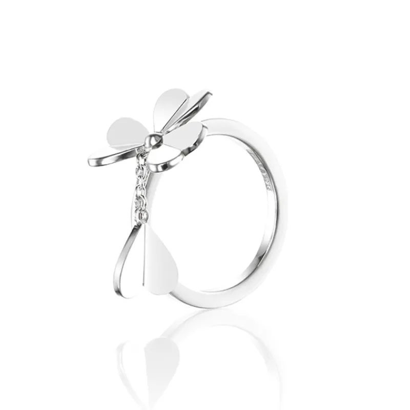 Efva Attling Sølvringer-Ring, Four Clover