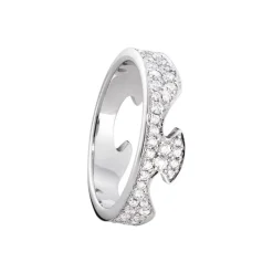 Georg Jensen Diamantringer-Ring, Fusion Endestykke Pavert