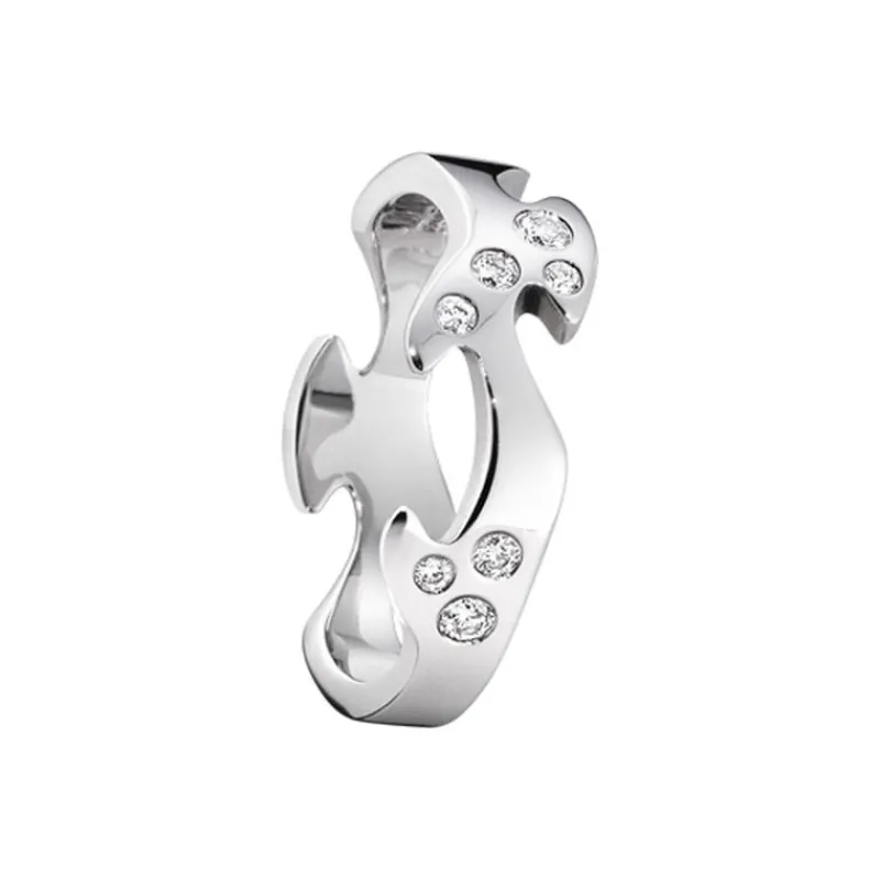Georg Jensen Diamantringer-Ring, Fusion Midtstykke