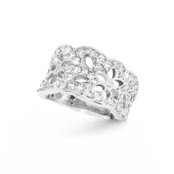 Ole Lynggaard Copenhagen Diamantringer-Ring, Lace Mellom Pave