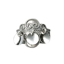 Sylvsmidja Bunadssølv-Ring, Oksidert M. Lov
