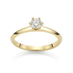 David-Andersen Diamantringer-Ring, Solitaer 0,30Ct