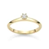 David-Andersen Diamantringer-Ring, Solitaer 0,10Ct