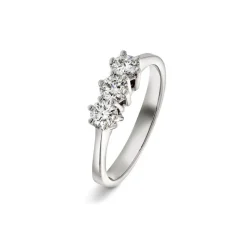 David-Andersen Diamantringer-Ring, 3-Stens (0,60 Ct)