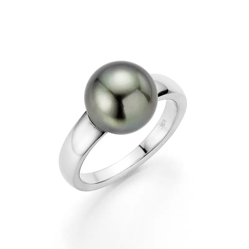 Gellner Gullringer-Ring, Tahitiperle 11-12 Mm