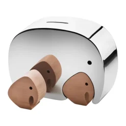 Georg Jensen Home Sparebøsser-Sparebosse, Moneyphant Med Tvillinger