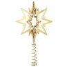 Georg Jensen Home Julepynt-Toppstjerne, Forgylt Medium