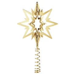 Georg Jensen Home Julepynt-Toppstjerne, Forgylt Medium